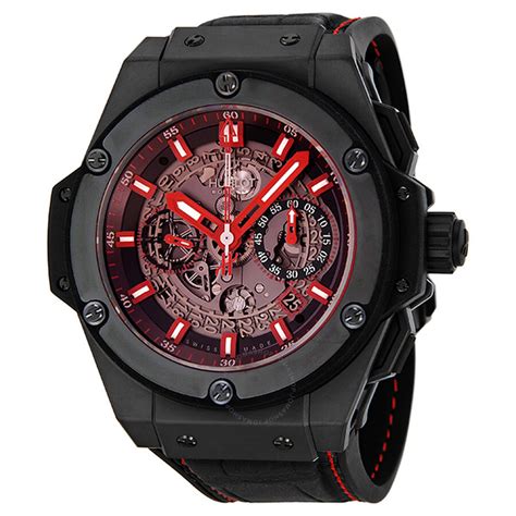 hublot king power red magic price|Hublot king power watch.